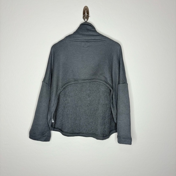 Free People Free-est Miley Set Gray Lounge Sweater Top & Skirt Outfit Size XS - Picture 7 of 13